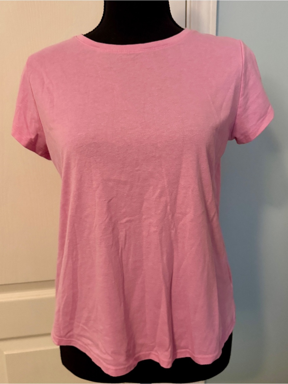 Classic Juniors Plus Pink Crewneck Tee 14-16 Plus XL